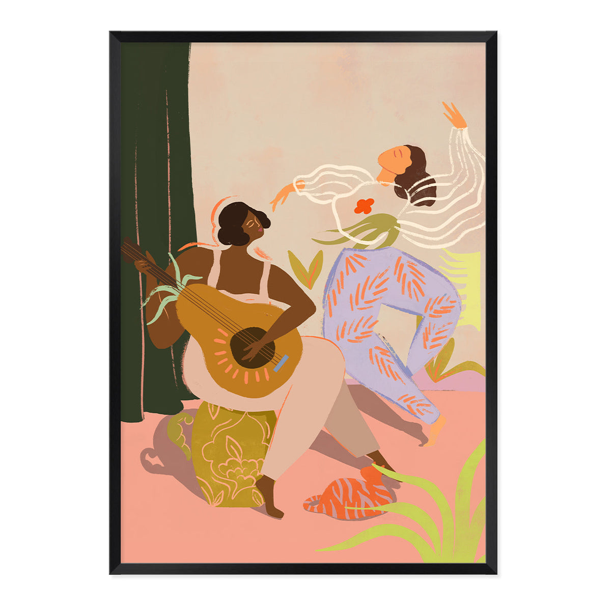 You Bring The Music Art Print-Art Print-Gussy Dup