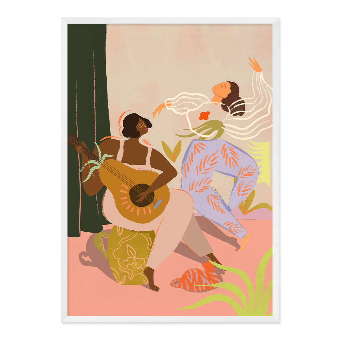 You Bring The Music Art Print-Art Print-Gussy Dup