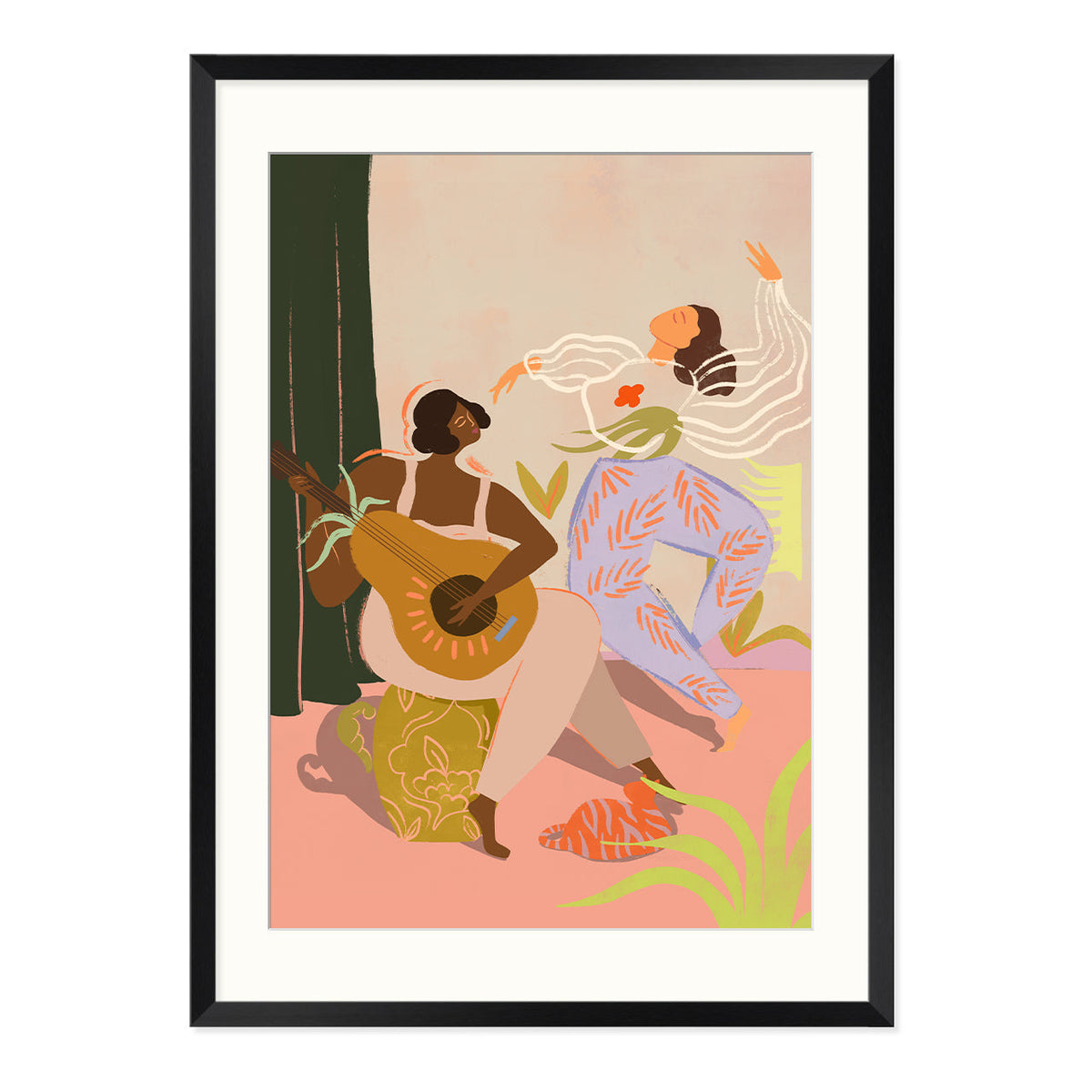 You Bring The Music Art Print-Art Print-Gussy Dup