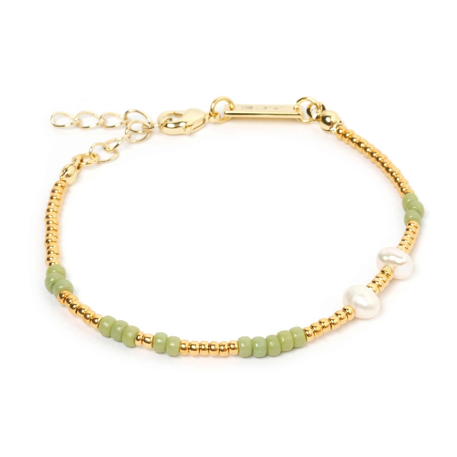 Arms of Eve Cabana Bead and Pearl Bracelet - Forrest