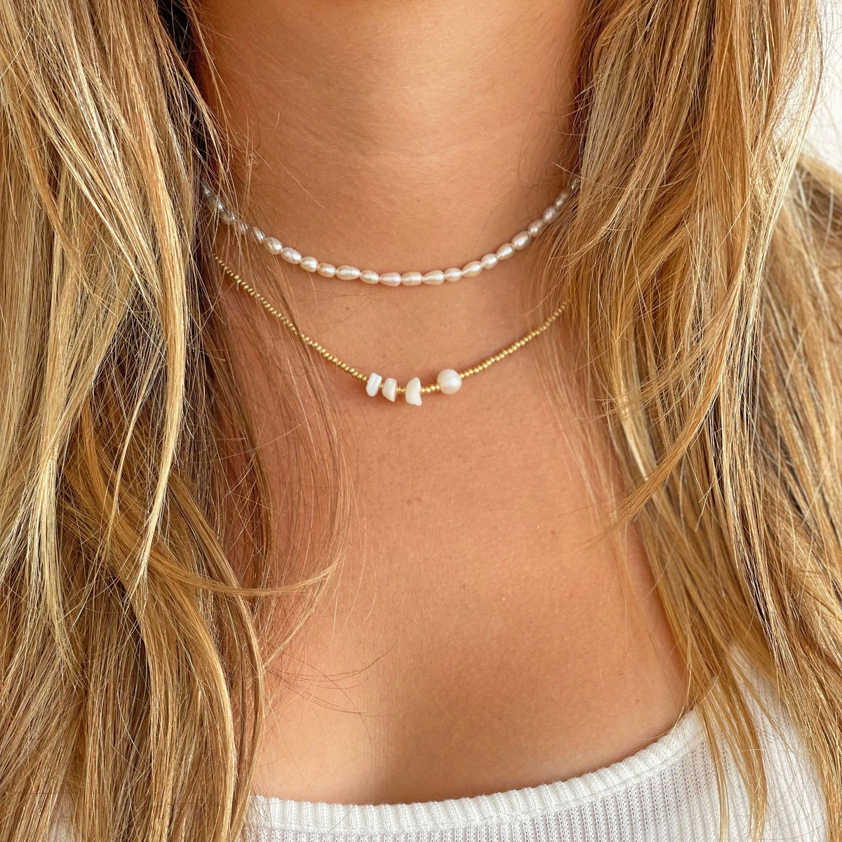 Arms of Eve Lorelei Pearl Necklace